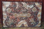 Rainbow Serpent Dreaming - original painting by Bob Sutor